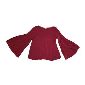 Ro & De Bell Sleeve Top (size M)